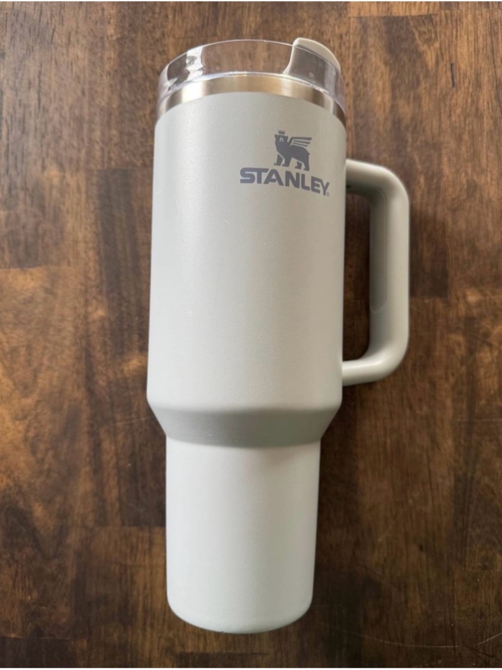 Stanley Matte Blue/Gray 40oz Tumbler No Straw